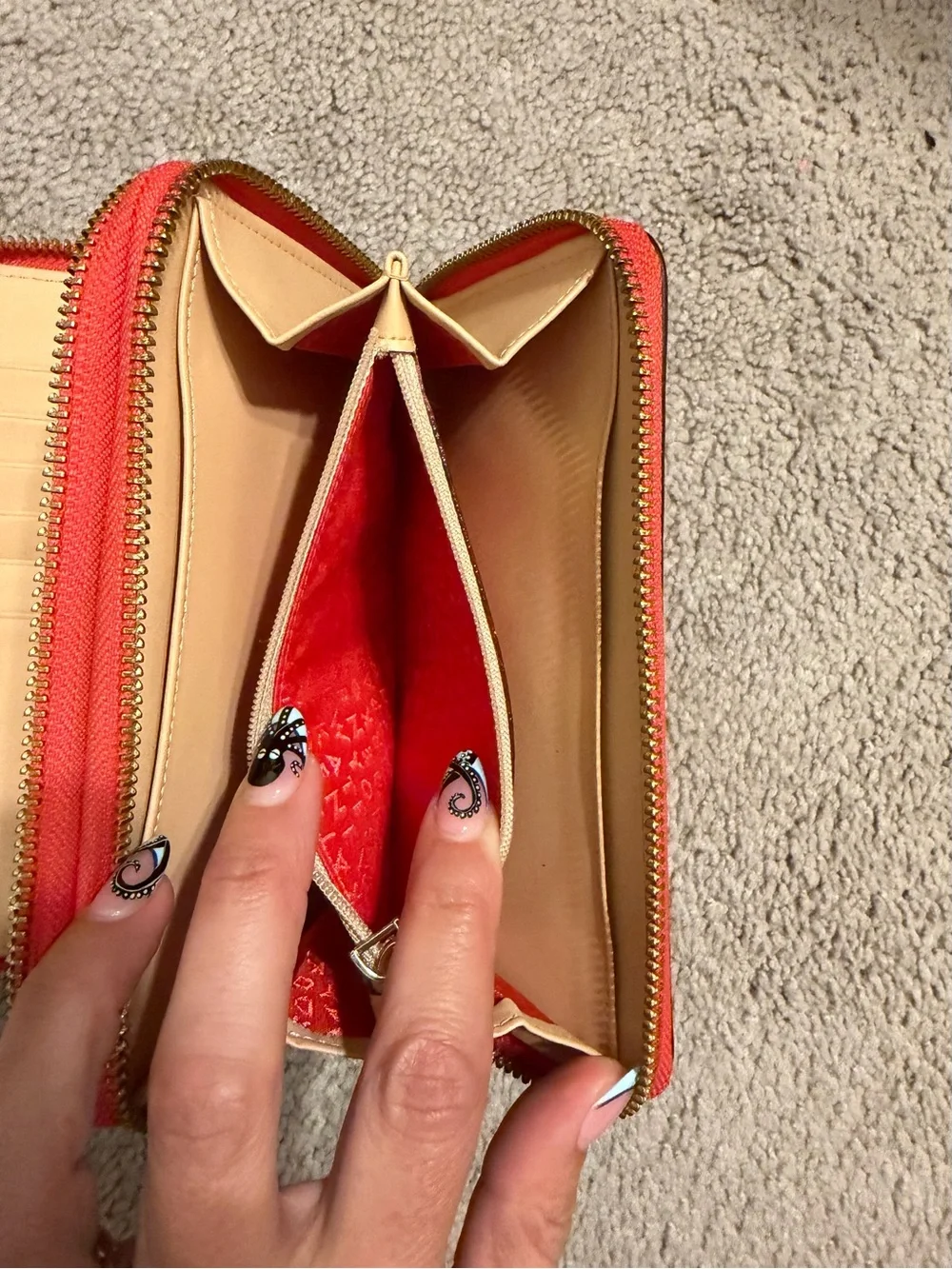 kate spade compact zip